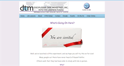 Desktop Screenshot of dtm.org