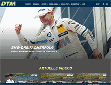 Tablet Screenshot of dtm.com